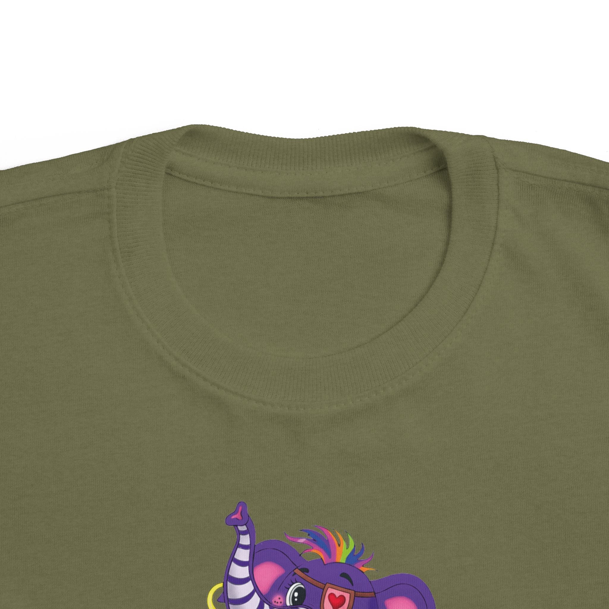 Piklez™ Toddler's Fine Jersey Tee – "Full of Love!" Graphic Shirt | Smile Universe Collection