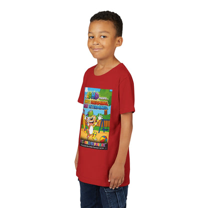 Potz™ Youth Short Sleeve Tee – "My ADHD Means Always Dreaming, Highly Determined" Graphic Tee | Smile Universe Collection