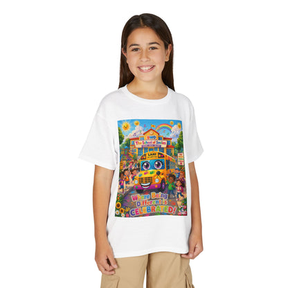 Lani™ Youth DryBlend® T-Shirt – "Where Being Different is CELEBRATED!" Graphic Shirt