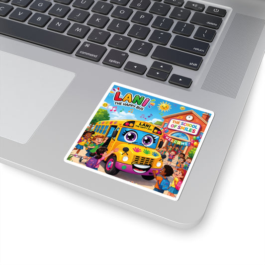 Lani™ Kiss-Cut Stickers – "Let's Sing Happiness Together!" Graphic