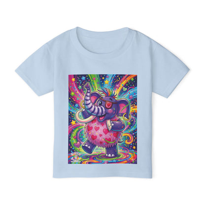 Piklez™ Heavy Cotton™ Toddler T-Shirt – "Born to Celebrate!" Graphic Shirt | Smile Universe Collection