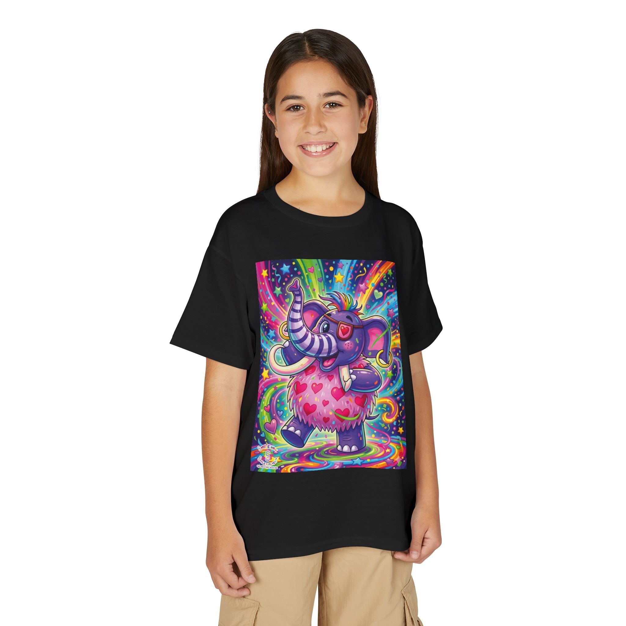 Piklez™ Youth DryBlend® T-Shirt – "Born to Celebrate!" Graphic Shirt | Smile Universe Collection