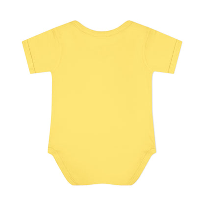 Smile Universe™ Infant Baby Rib Bodysuit – "Where Being Different is CELEBRATED!" Graphic