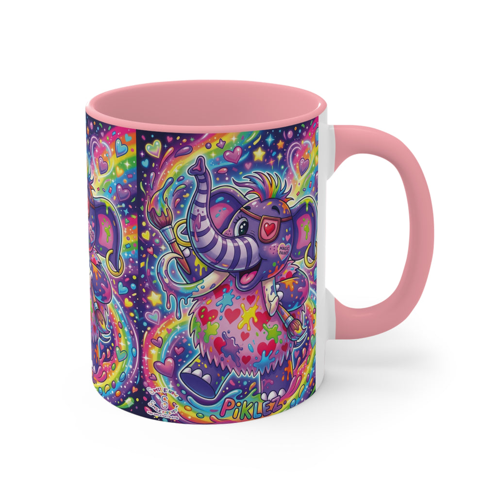 Piklez™ Accent Mug – "Magic Paint!" Graphic | Smile Universe Collection