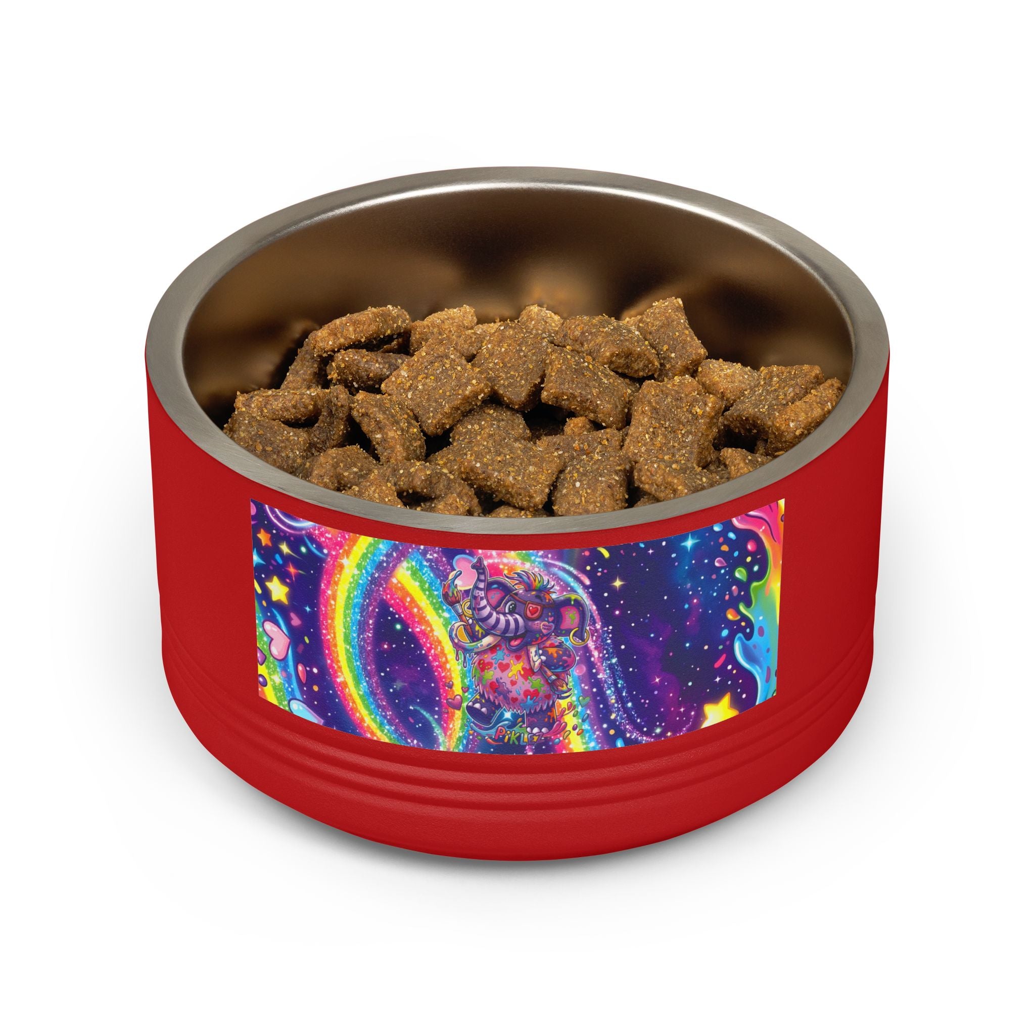 Piklez™ Pet Bowl 18oz – "Magic Paint!" Graphic | Smile Universe Collection