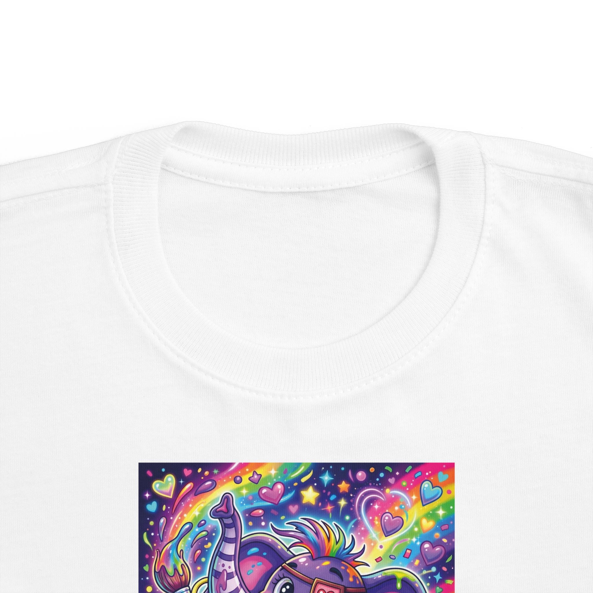 Piklez™ Kids Heavy Cotton™ Tee – "Magic Paint!" Graphic Shirt | Smile Universe Collection