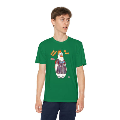 TuBz™ "Being Smart Iz Kool" Youth Competitor T- Shirt - Character Dress-Up Graphic Tee