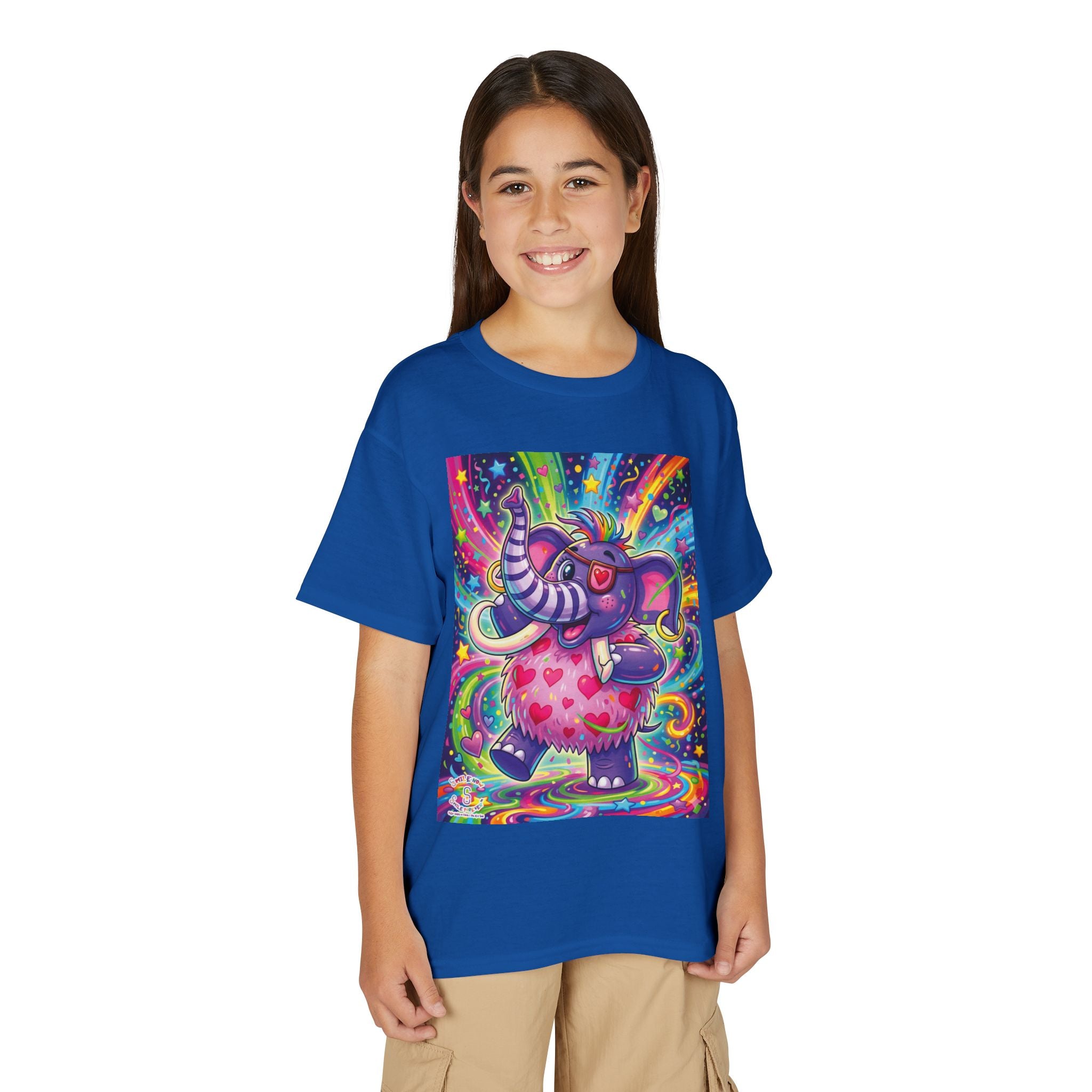 Piklez™ Youth DryBlend® T-Shirt – "Born to Celebrate!" Graphic Shirt | Smile Universe Collection