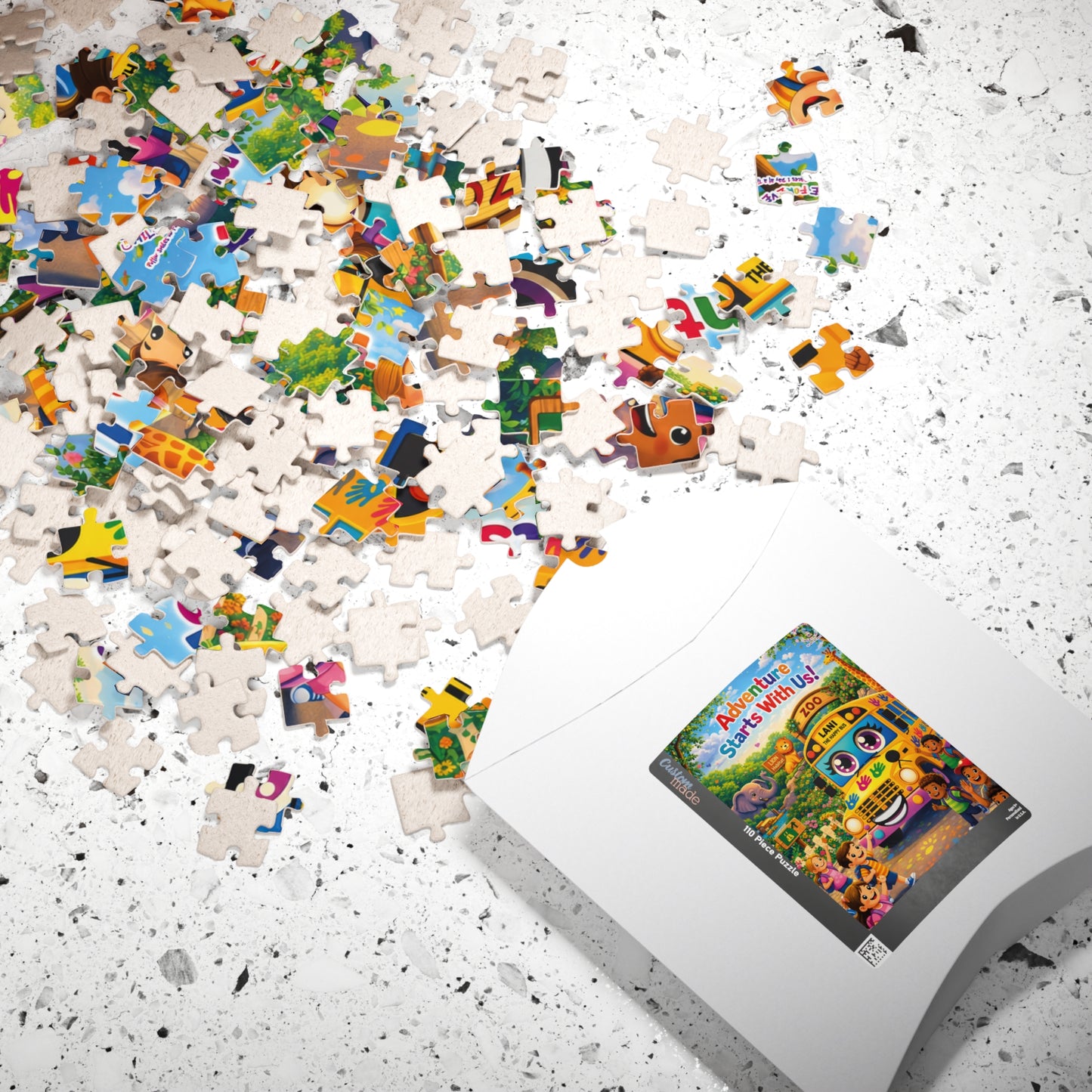Lani™ Puzzle (110, 252, 520 & 1014-piece) – "Adventure Starts With Us!" Graphic
