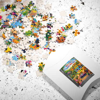Lani™ Puzzle (110, 252, 520 & 1014-piece) – "Adventure Starts With Us!" Graphic
