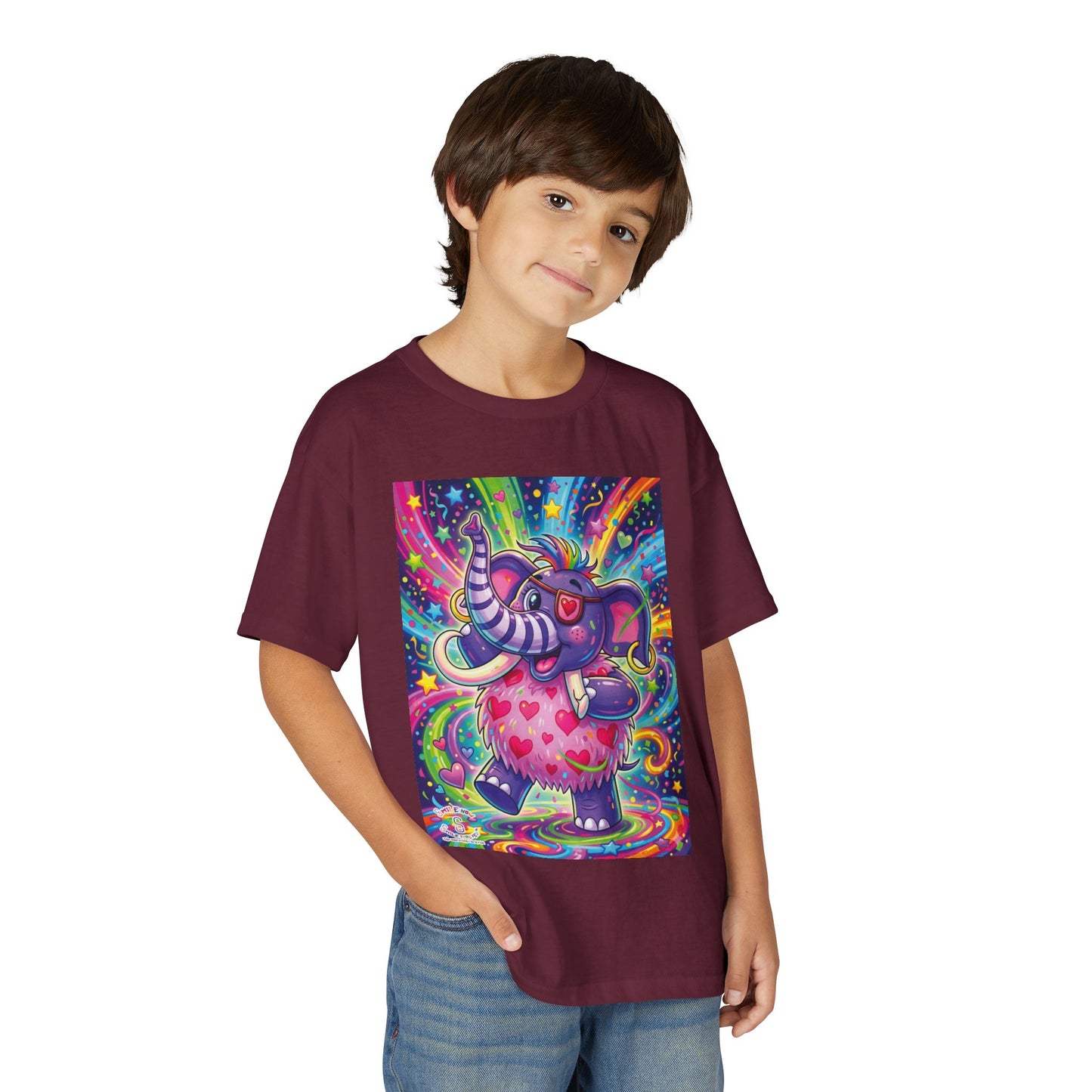 Piklez™ Youth DryBlend® T-Shirt – "Born to Celebrate!" Graphic Shirt | Smile Universe Collection