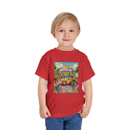 Lani™ Toddler Short Sleeve Tee – "Where Being Different is CELEBRATED!" Graphic Shirt