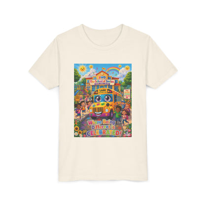 Lani™ Youth Short Sleeve Tee – "Where Being Different is CELEBRATED!" Graphic Shirt