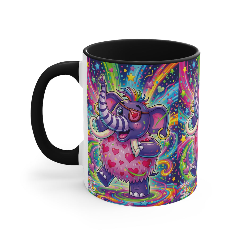 Piklez™ Accent Mug – "Born to Celebrate!" Graphic | Smile Universe Collection