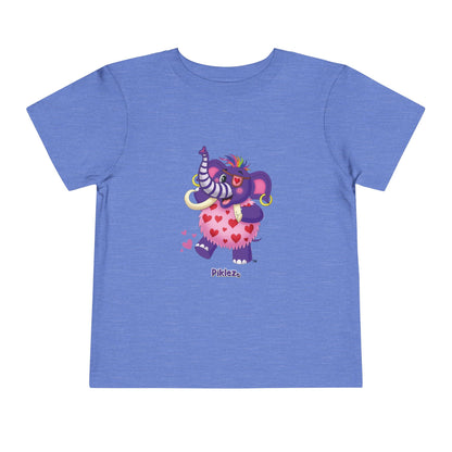 Piklez™ Toddler Short Sleeve Tee – "Full of Love!" Graphic Shirt | Smile Universe Collection