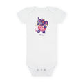 Piklez™ Baby Short Sleeve Onesie® – "Full of Love!" Graphic | Smile Universe Collection
