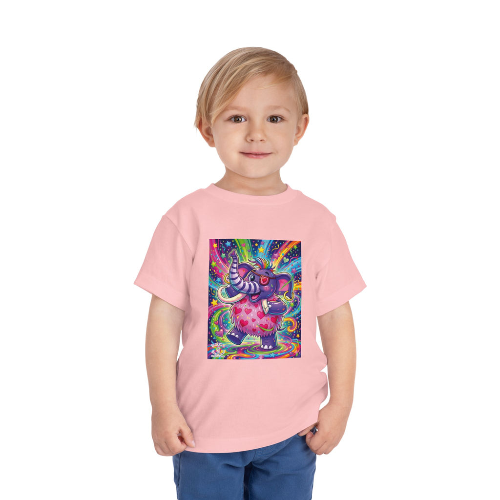Piklez™ Toddler Short Sleeve Tee – "Born to Celebrate!" Graphic Shirt | Smile Universe Collection