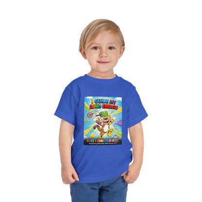 Potz™ Toddler Short Sleeve Tee – "I Guide My ADHD Energy!" Graphic Tee | Smile Universe Collection