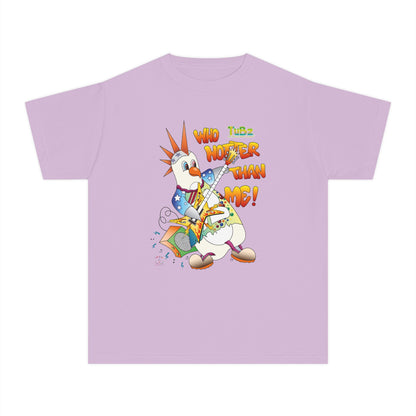 TuBz™ Rockstar Kids T-Shirt - "Who Hotter Than Me!" Graphic Tee | Smile Universe TuBz4Kidz Collection
