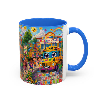 Lani™ Colorful Mug (11oz & 15oz) – "Where Being Different is CELEBRATED!" Graphic