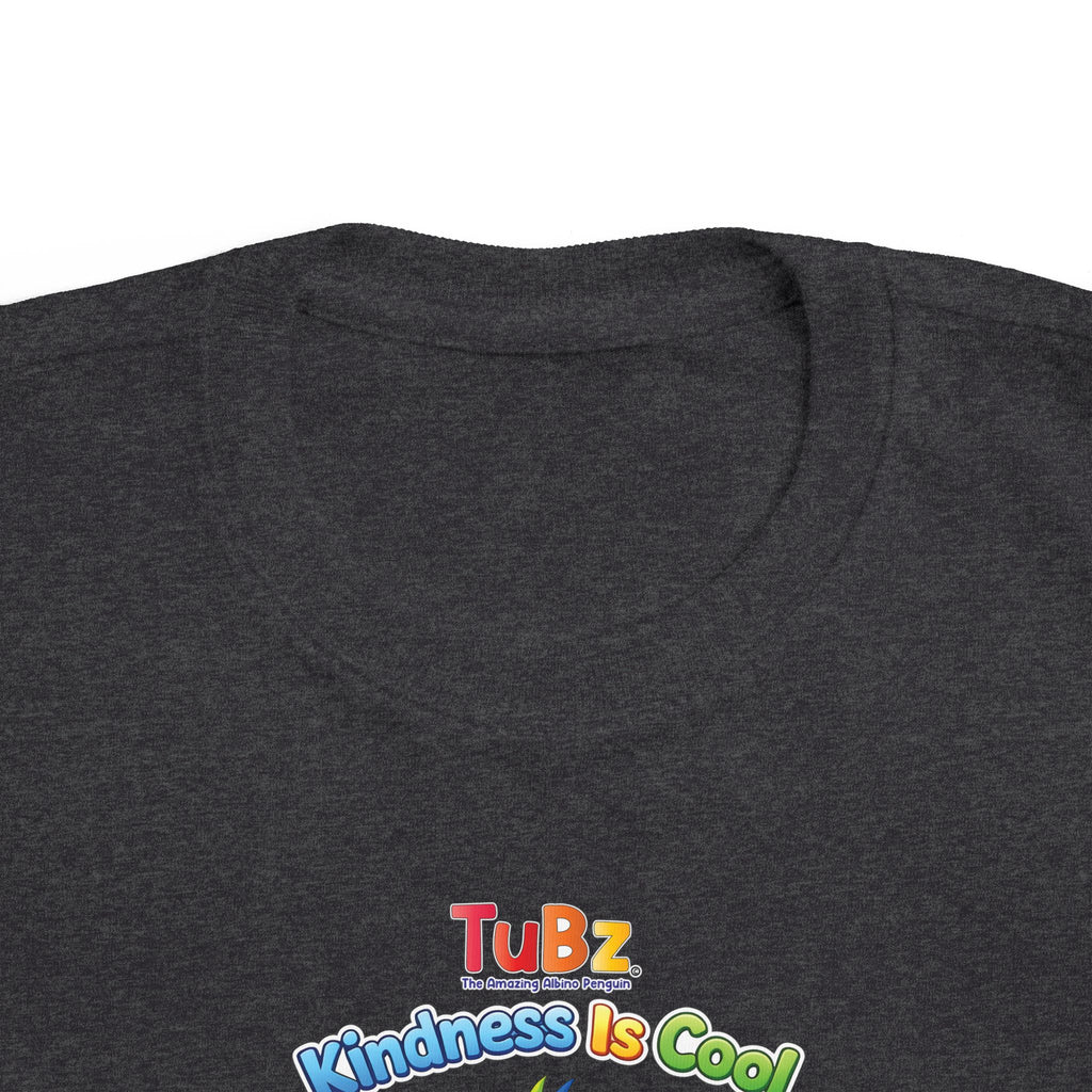 TuBz™ "Kindness Is Cool" Kids T-Shirt - Positive Message Graphic Tee | Smile Universe TuBz4Kidz