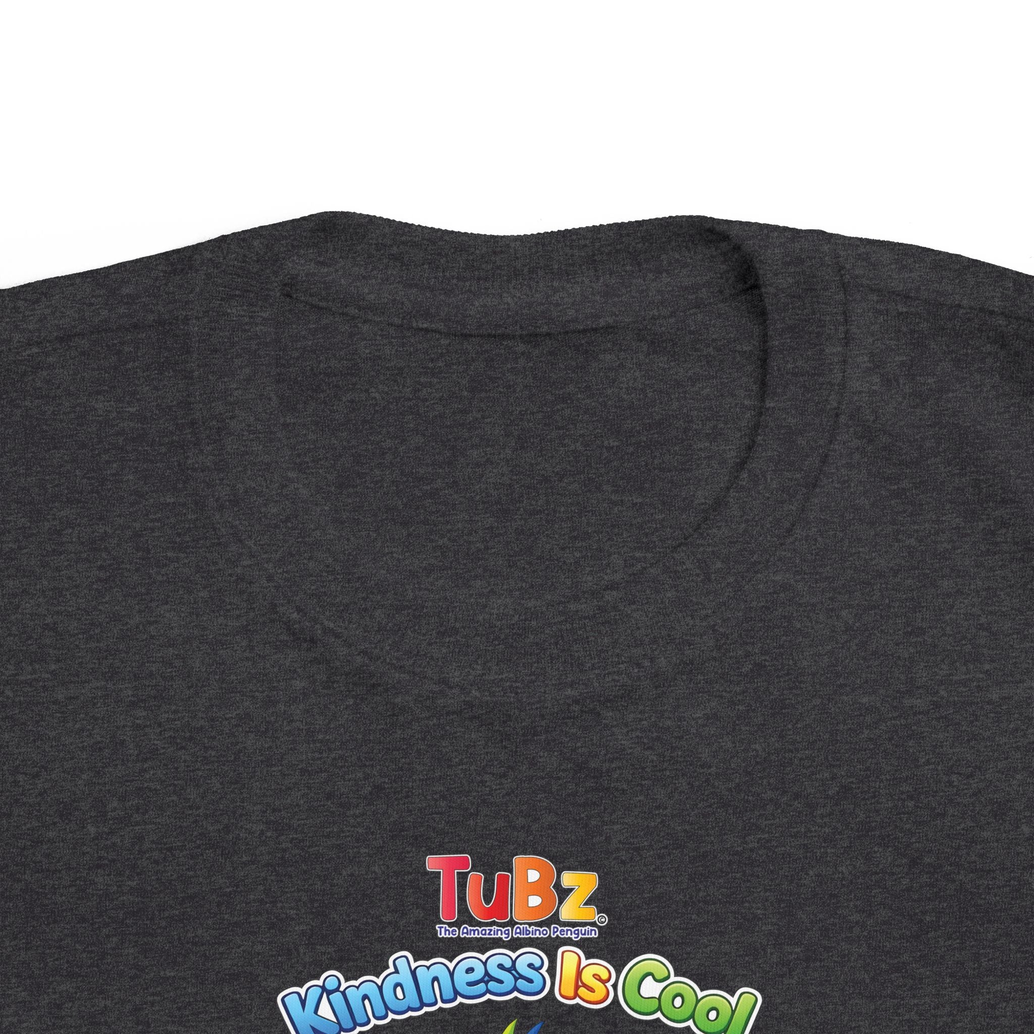 TuBz™ "Kindness Is Cool" Kids T-Shirt - Positive Message Graphic Tee | Smile Universe TuBz4Kidz