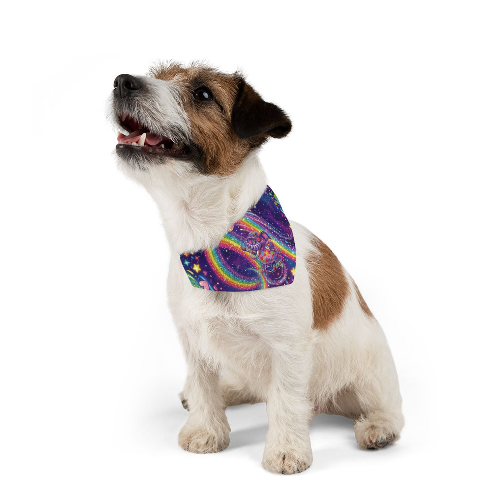 Piklez™ Pet Bandana Collar – "Full of Love!" Graphic | Smile Universe Collection