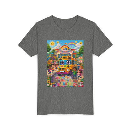 Lani™ Youth Short Sleeve Tee – "Where Being Different is CELEBRATED!" Graphic Shirt