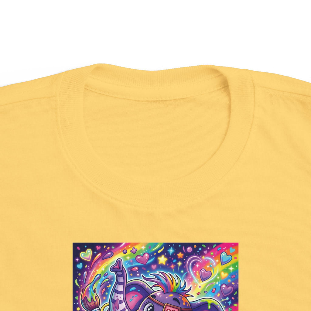 Piklez™ Kids Heavy Cotton™ Tee – "Magic Paint!" Graphic Shirt | Smile Universe Collection