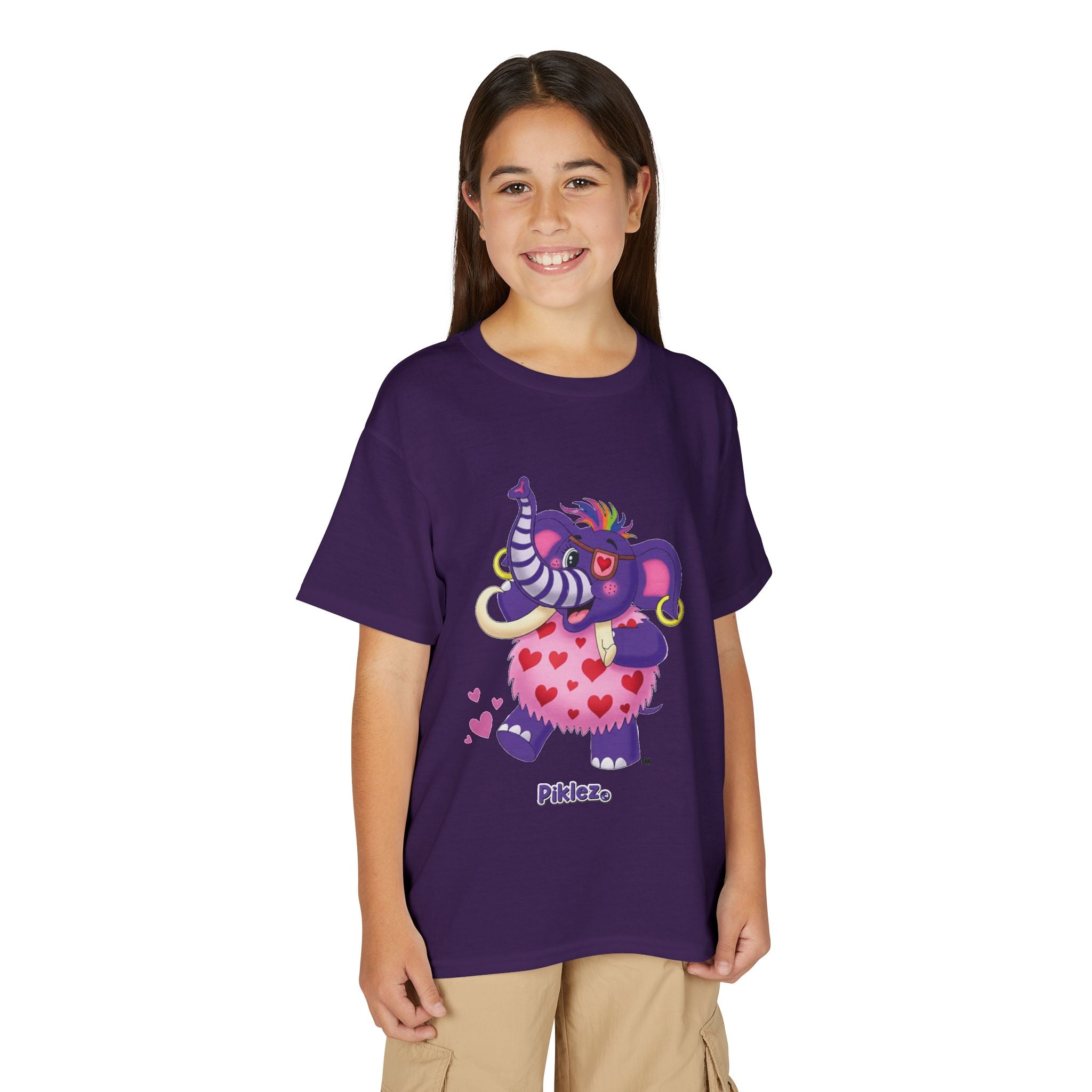 Piklez™ Youth DryBlend® T-Shirt – "Full of Love!" Graphic Shirt | Smile Universe Collection
