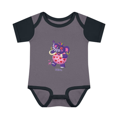 Piklez™ Infant Baby Rib Bodysuit – "Full of Love!" Graphic | Smile Universe Collection
