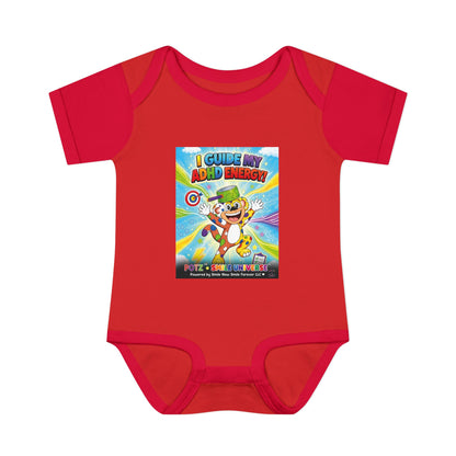 Potz™ Infant Baby Rib Bodysuit – "I Guide My ADHD Energy!" Graphic Onesie | Smile Universe Collection