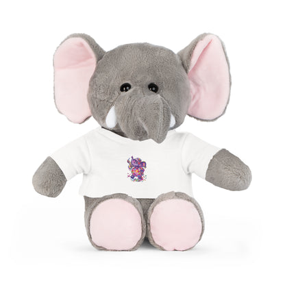 Piklez™ Plush Toy with T-Shirt – "Magic Paint!" Graphic | Smile Universe Collection
