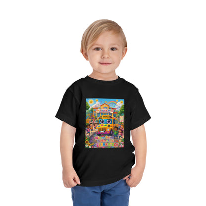 Lani™ Toddler Short Sleeve Tee – "Where Being Different is CELEBRATED!" Graphic Shirt