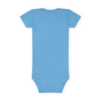Potz™ Baby Short Sleeve Onesie® – "My ADHD Means Always Dreaming, Highly Determined" Graphic Bodysuit | Smile Universe Collection