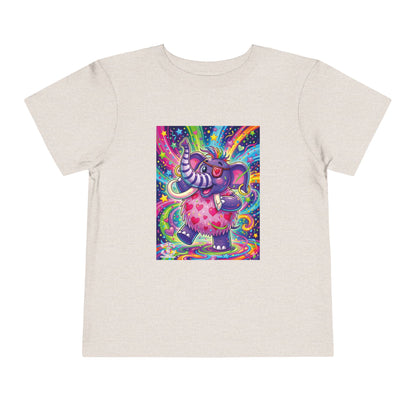 Piklez™ Toddler Short Sleeve Tee – "Born to Celebrate!" Graphic Shirt | Smile Universe Collection