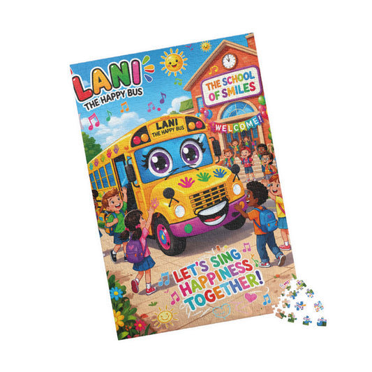 Lani™ Puzzle (110, 252, 520 & 1014-piece) – "Let's Sing Happiness Together!" Graphic