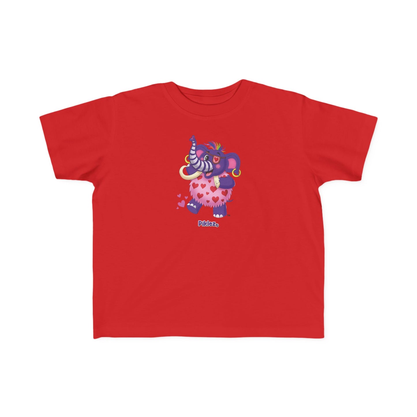 Piklez™ Toddler's Fine Jersey Tee – "Full of Love!" Graphic Shirt | Smile Universe Collection