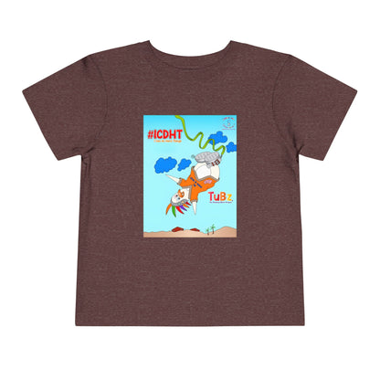 TuBz™ "I Can Do Hard Things" Toddler T-Shirt | Toddler Short Sleeve Tee  - Positive Kids Graphic Tee