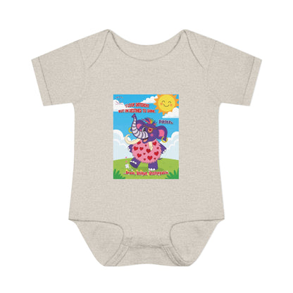 Piklez™ Infant Bodysuit – “Destined to Shine” Baby Outfit | Smile Universe Collection