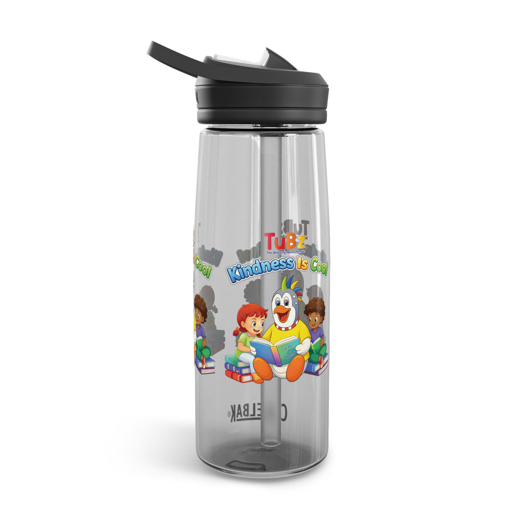TuBz™ "Kindness Is Cool" Kids Water Bottle - School Hydration Bottle | Smile Universe TuBz4Kidz