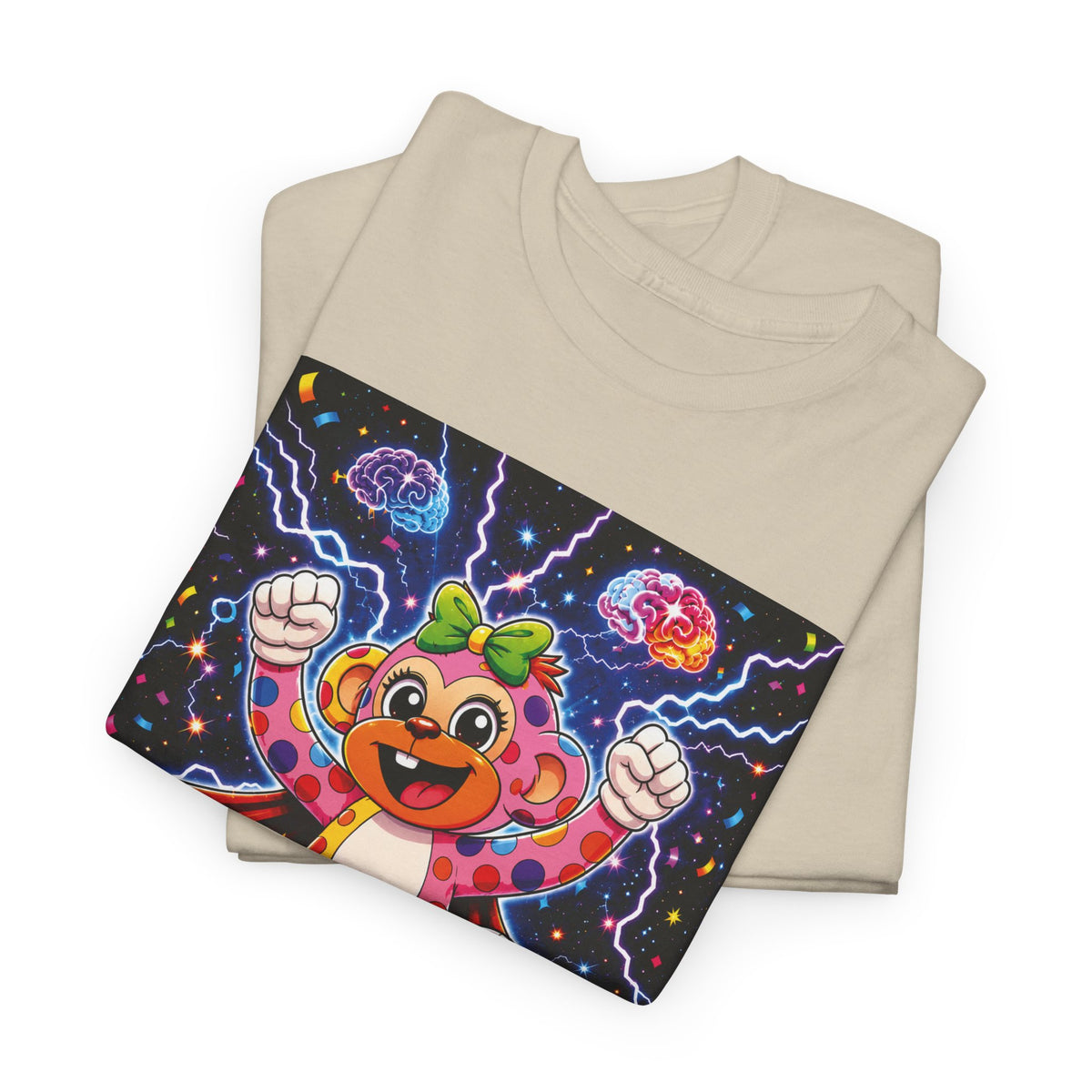 Panz™ Unisex Heavy Cotton™ Tee For Adult – "My Energy is Powerful" Graphic Tee | Smile Universe Collection