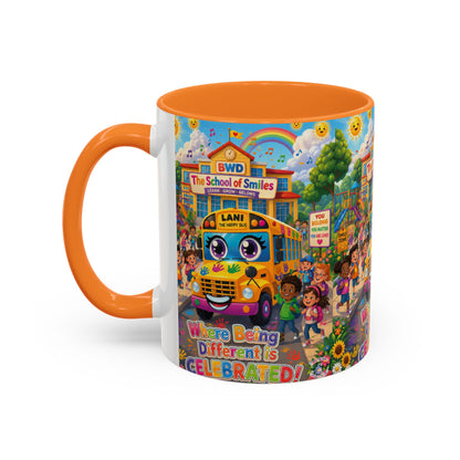 Lani™ Colorful Mug (11oz & 15oz) – "Where Being Different is CELEBRATED!" Graphic