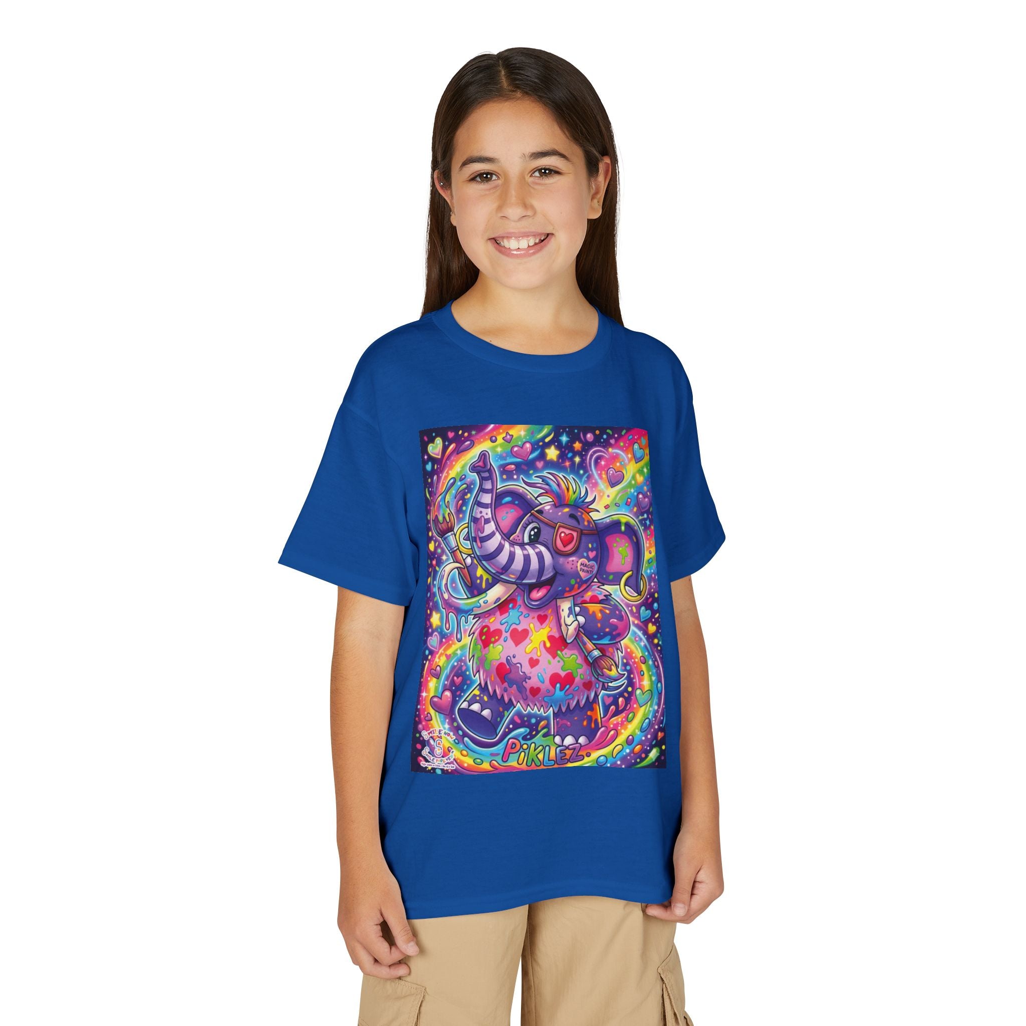 Piklez™ Youth DryBlend® T-Shirt – "Magic Paint!" Graphic Shirt | Smile Universe Collection