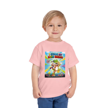 Potz™ Toddler Short Sleeve Tee – "I Guide My ADHD Energy!" Graphic Tee | Smile Universe Collection