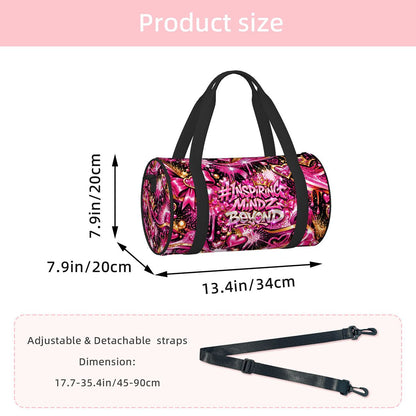 BWD “Inspiring Mindz Beyond™” AOP Mini Duffle Bag