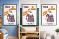 TuBZ™ "Being Smart Iz Kool" Kids Poster - Educational Classroom Wall Art